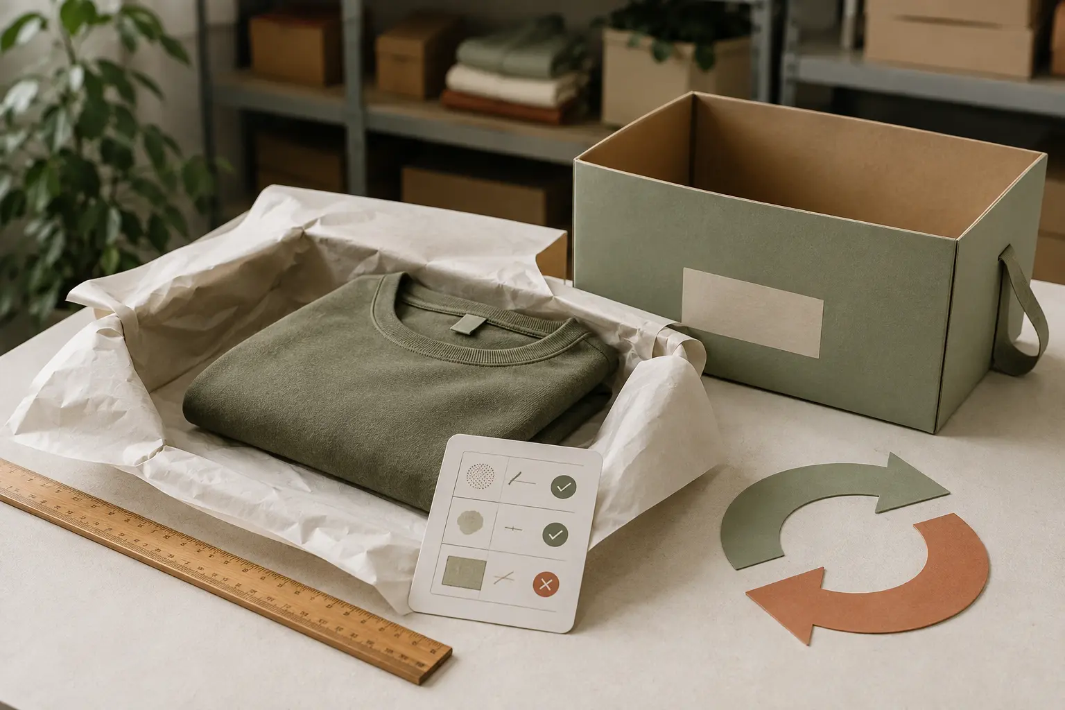 Warehouse inspection and return or exchange preparation