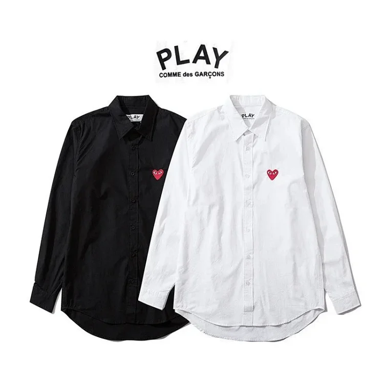 PLAY Heart Logo Long-Sleeved Shirt